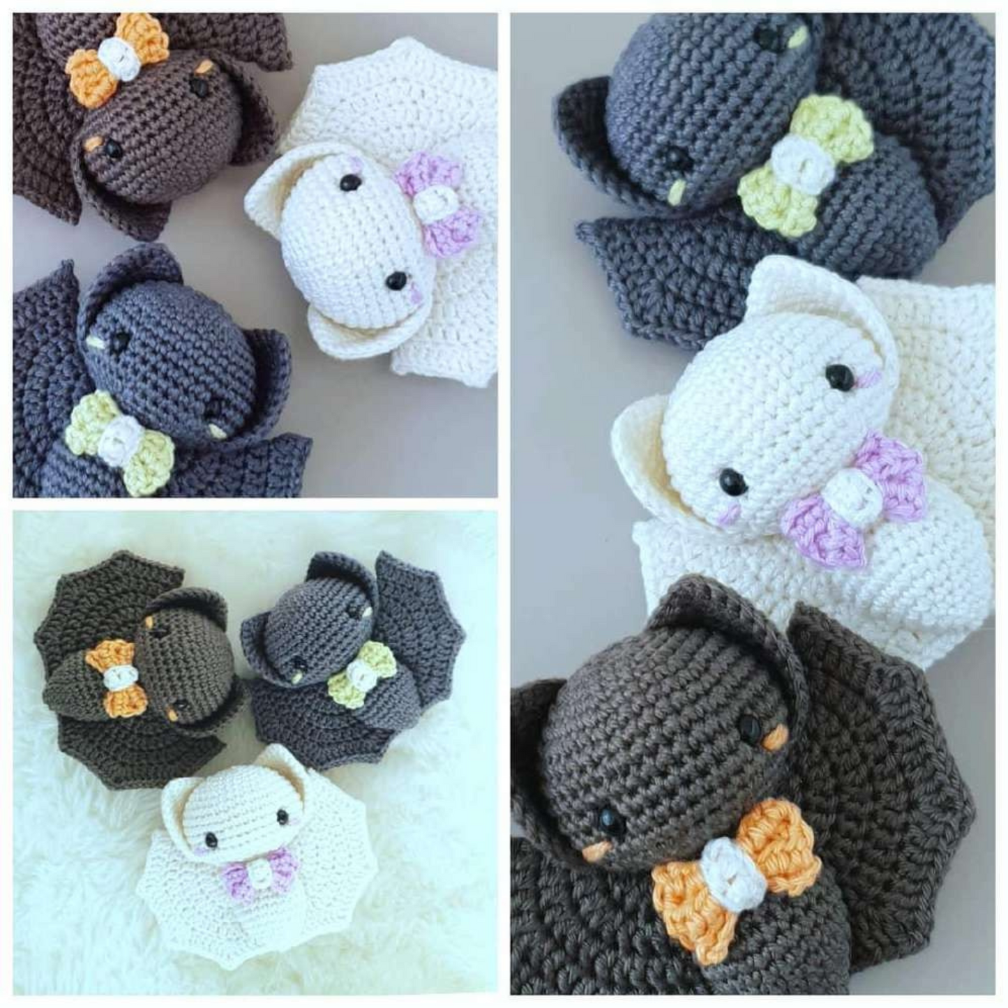 Amigurumi Baby Bat β Instant Download Crochet Pattern