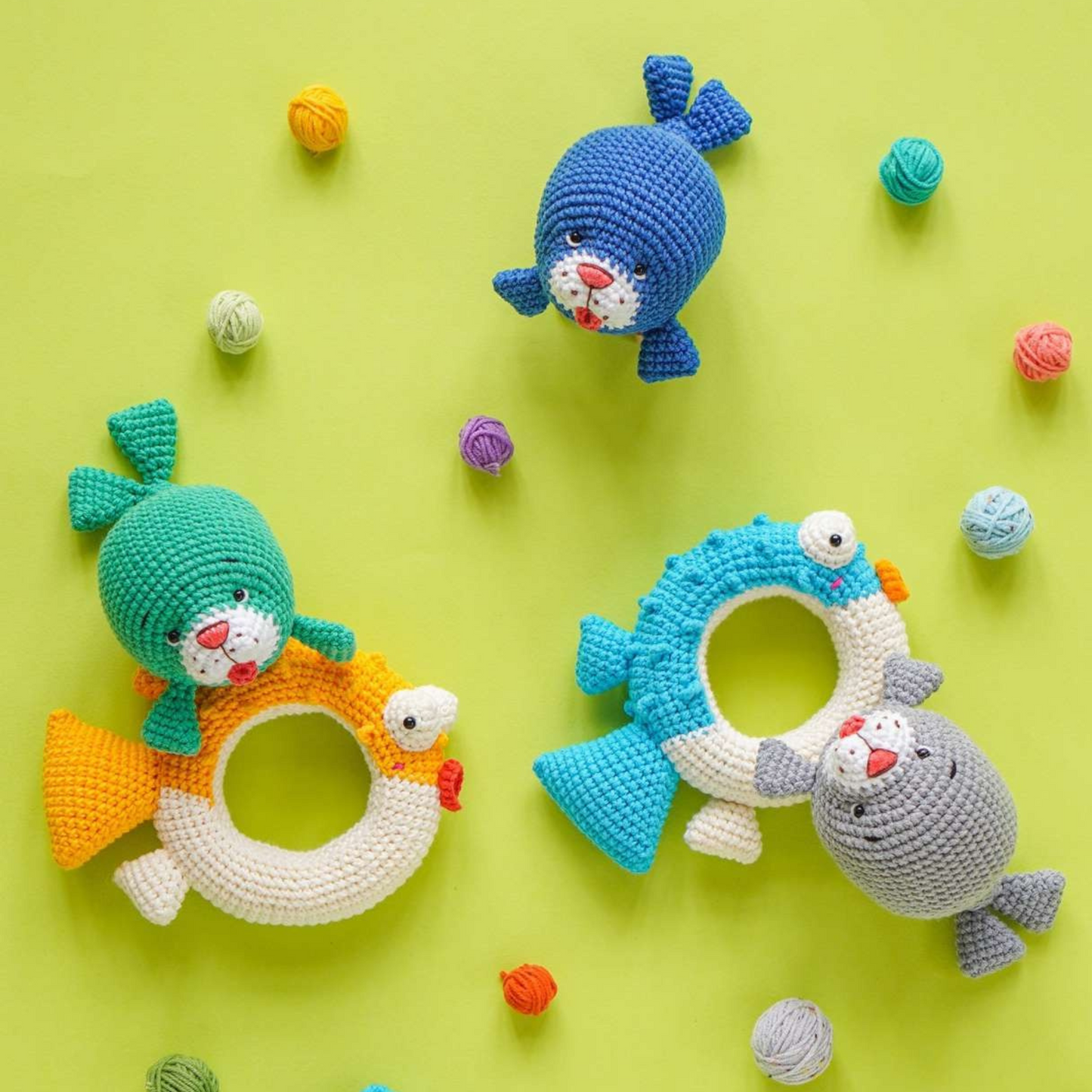 Crochet Aquarium – Cute Underwater Scene with Fish & Coral (PDF)