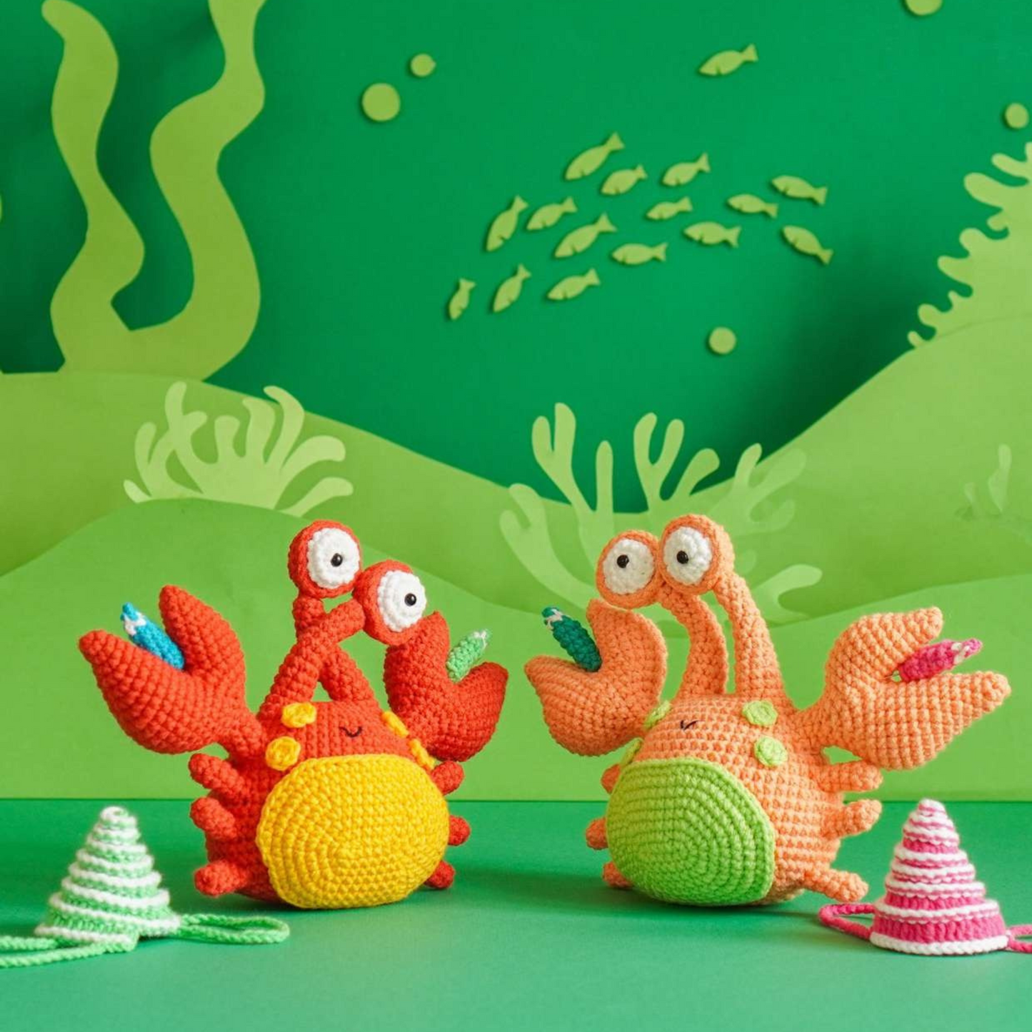 Crochet Aquarium – Cute Underwater Scene with Fish & Coral (PDF)