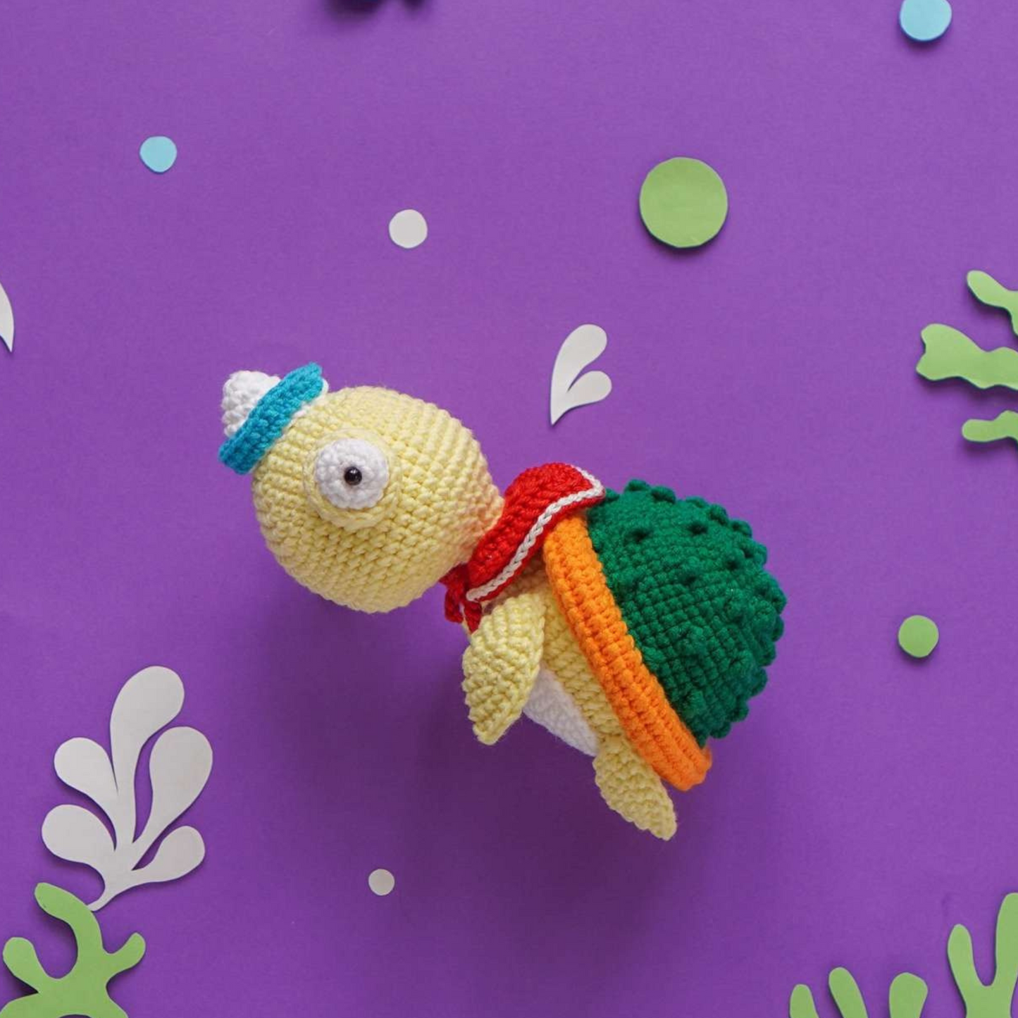 Crochet Aquarium – Cute Underwater Scene with Fish & Coral (PDF)