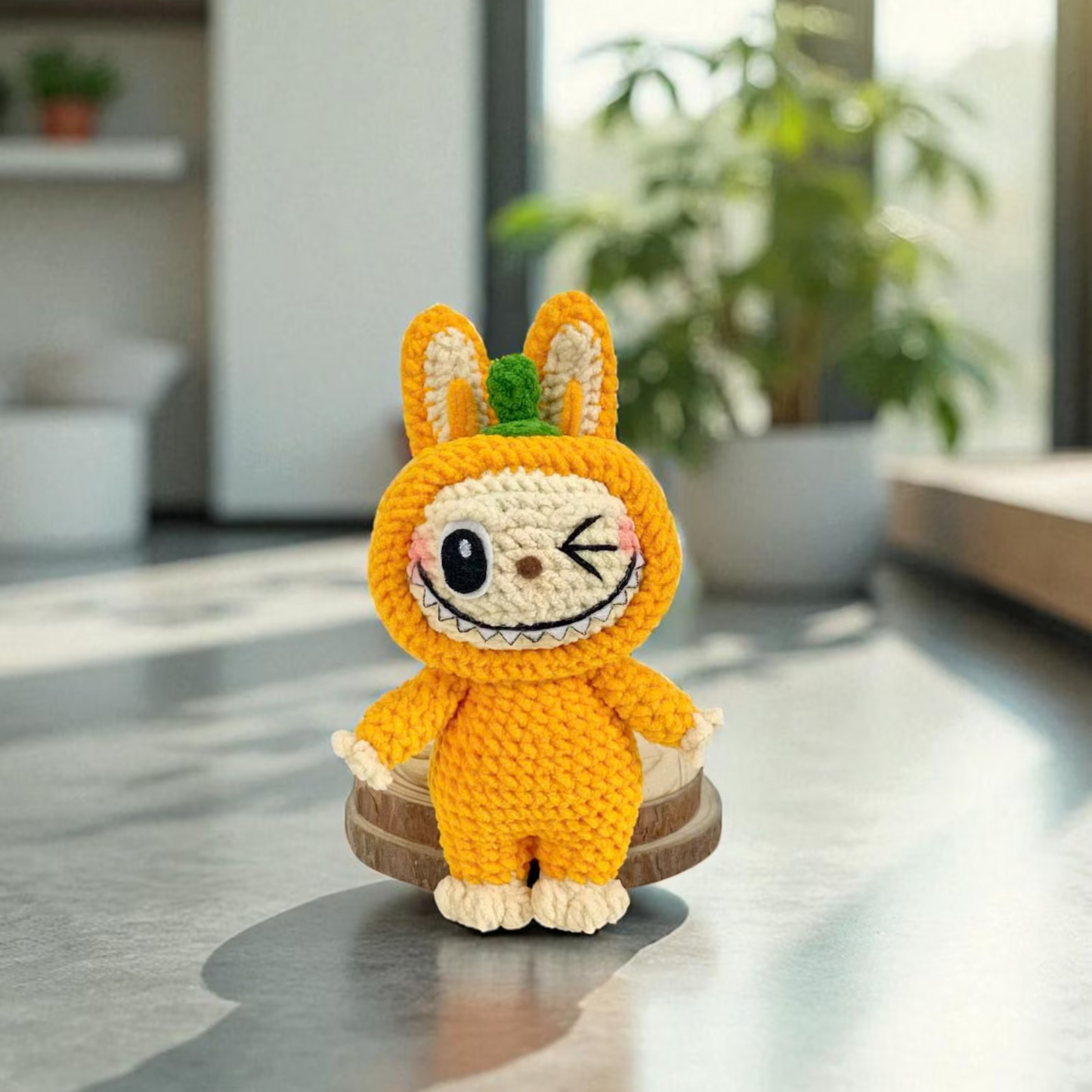 Halloween Smiling Bunny CROCHET PATTERN!