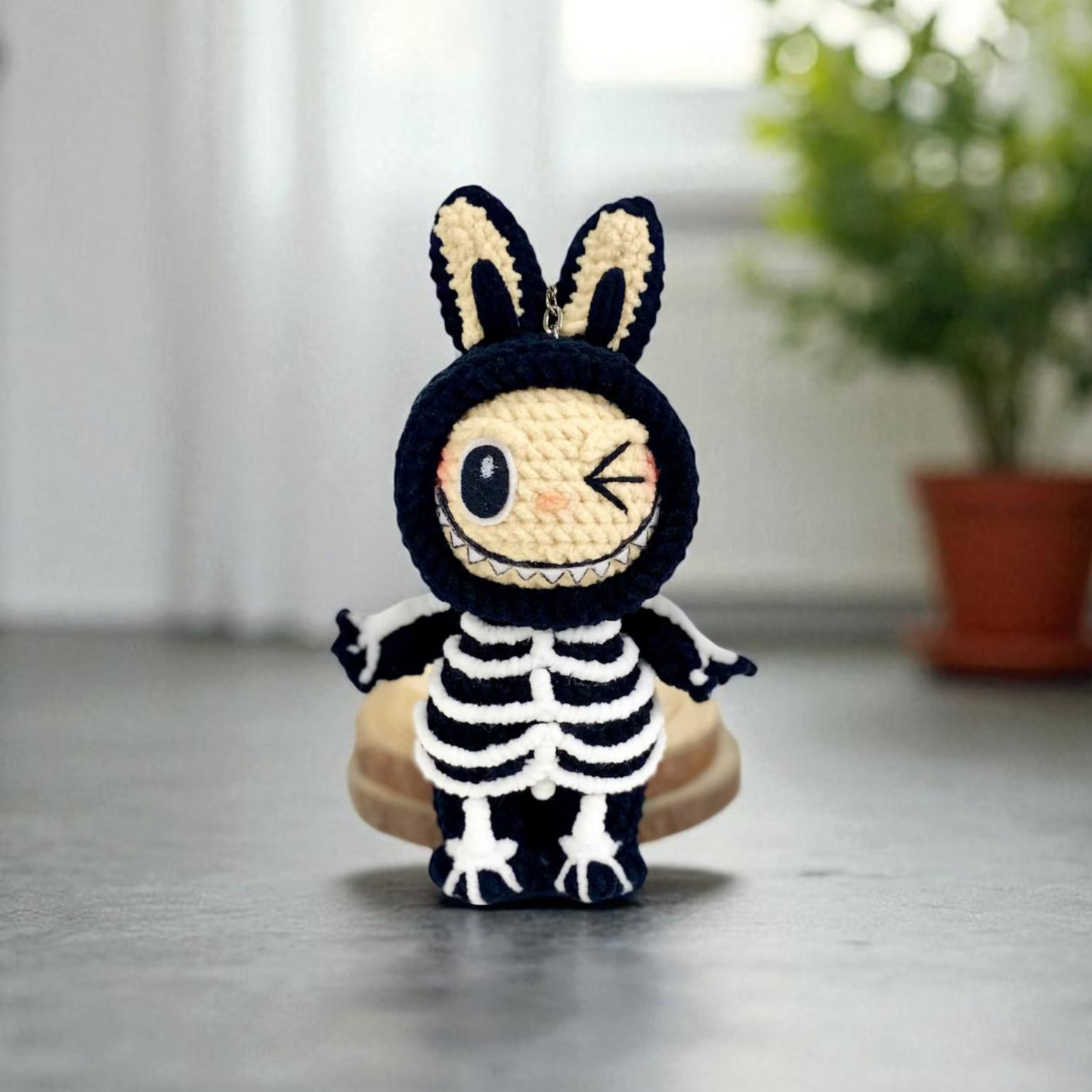 Halloween Smiling Bunny CROCHET PATTERN!