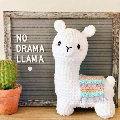 Amigurumi Alpaca – Printable Crochet Pattern (Instant Download)