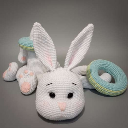 Bunny Stacking Toy – Cute Amigurumi Crochet Pattern (PDF)🐰