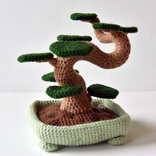 Mini Bonsai Tree – Cute Amigurumi Crochet Pattern (PDF)