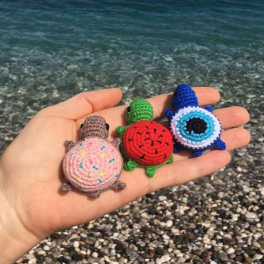 Free MINI TURTLE Crochet pattern