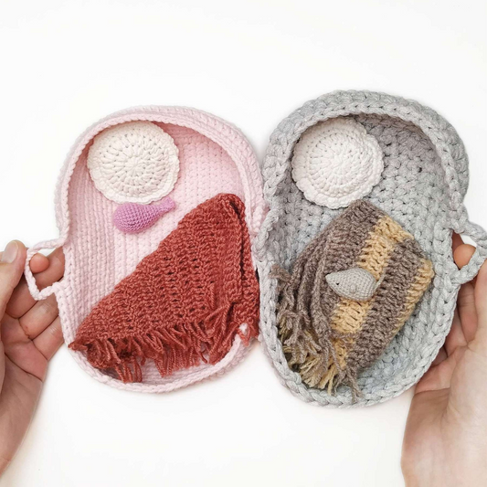 Baby Bed – Soft & Sweet Crochet Pattern for Little Ones (PDF)