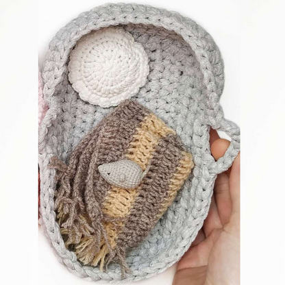 Baby Bed – Soft & Sweet Crochet Pattern for Little Ones (PDF)