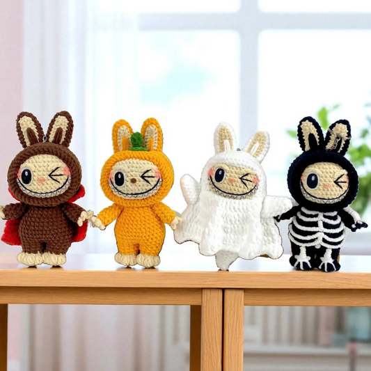 Halloween Smiling Bunny CROCHET PATTERN!