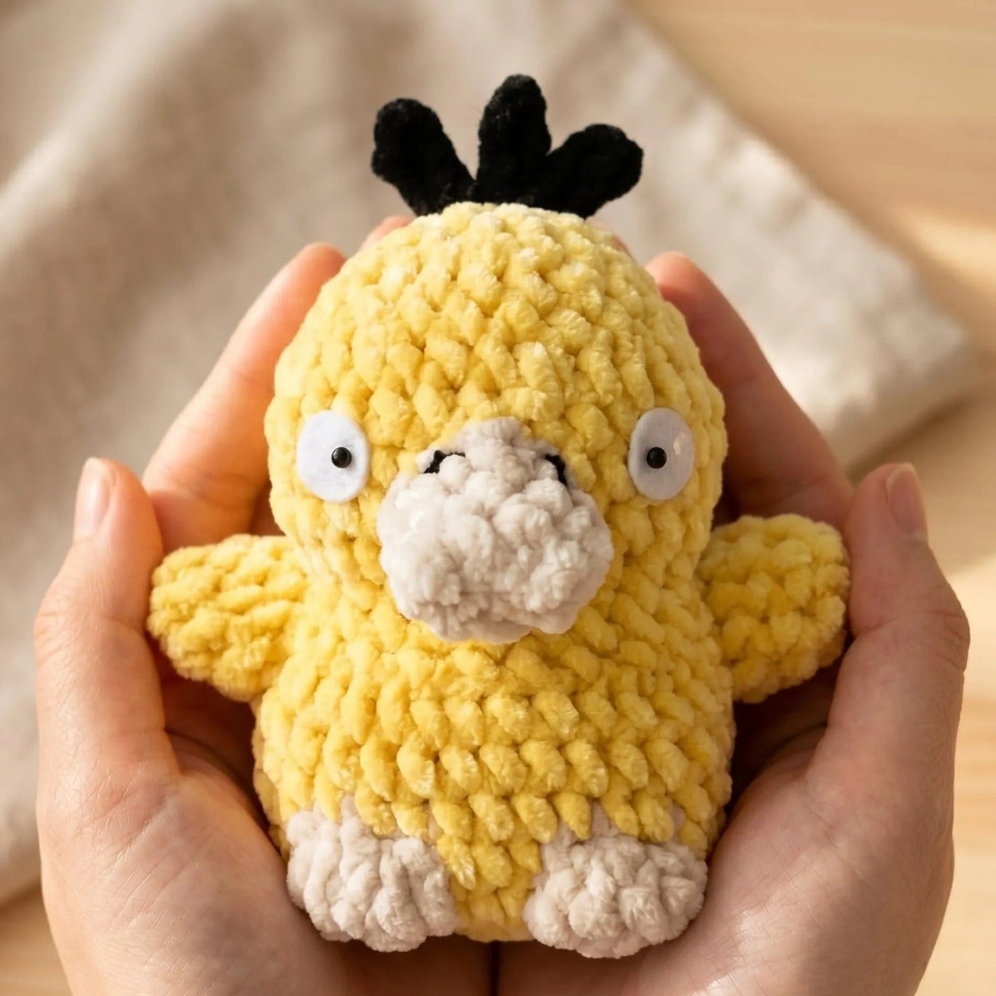 Psyduck Inspired Amigurumi Crochet Pattern - Digital PDF Tutorial