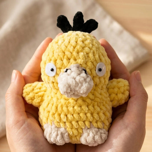 Psyduck Inspired Amigurumi Crochet Pattern - Digital PDF Tutorial