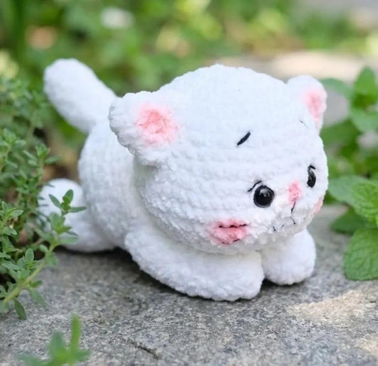 Sweet Kitty Amigurumi Crochet Pattern - Digital PDF Tutorial